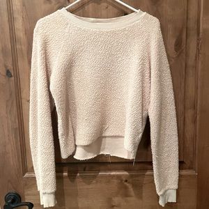 Cute Pink Crew-Neck Sweatshirt